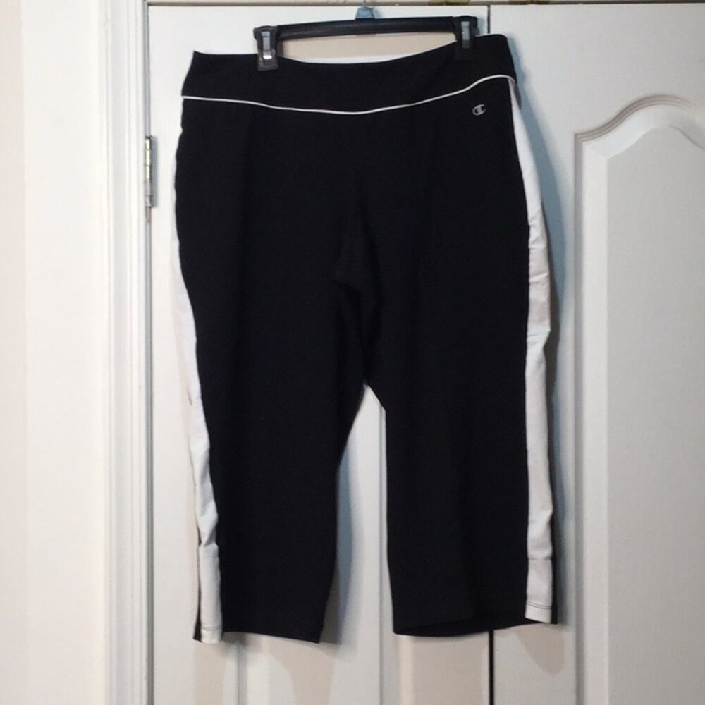 Champion xl Capri black white pants worn once